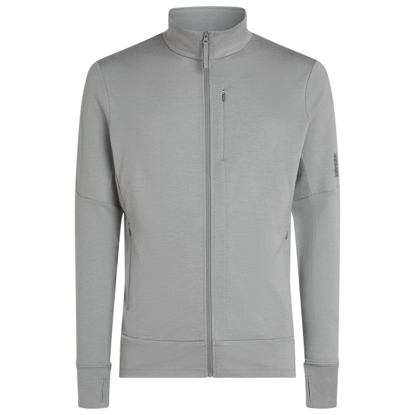 Icebreaker - Merino 260 Quantum IV L/S Zip - Merinojacke Gr XXL grau von Icebreaker
