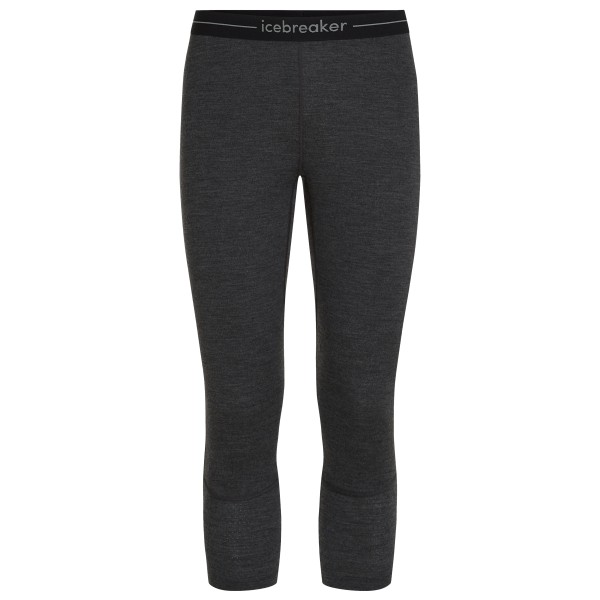 Icebreaker - Merino 260 Zoneknit 3/4 Leggings - Merinounterwäsche Gr XXL schwarz von Icebreaker