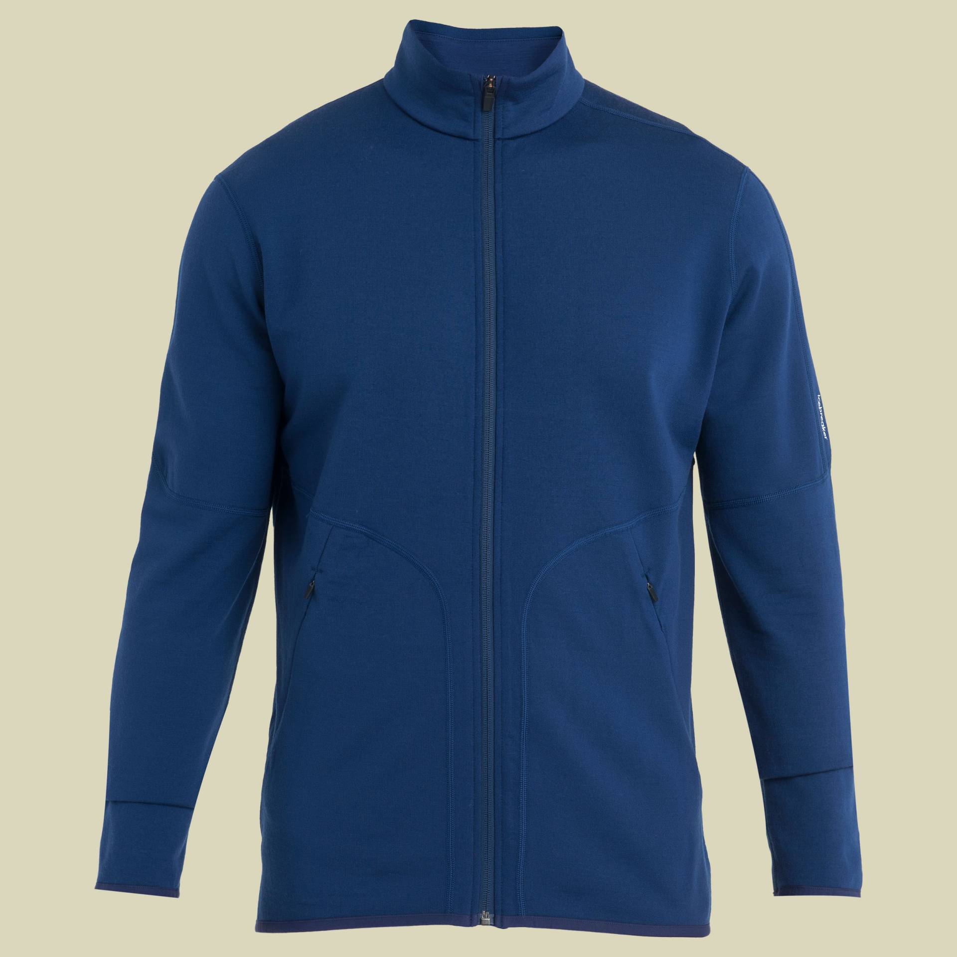 Merino 560 Realfleece Elemental II LS Zip Men Größe M  Farbe royal navy von Icebreaker