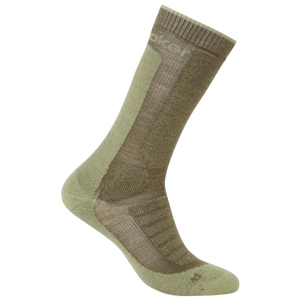 Icebreaker - Merino Hike+ Heavy Crew - Wandersocken Gr S oliv von Icebreaker