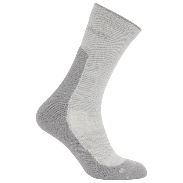 Icebreaker - Merino Hike+ Light Crew - Wandersocken Gr M grau von Icebreaker