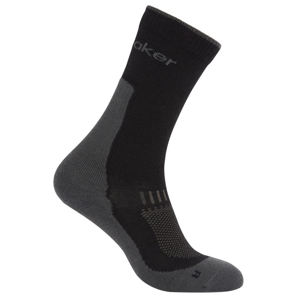 Icebreaker - Merino Hike+ Light Crew - Wandersocken Gr XL schwarz von Icebreaker