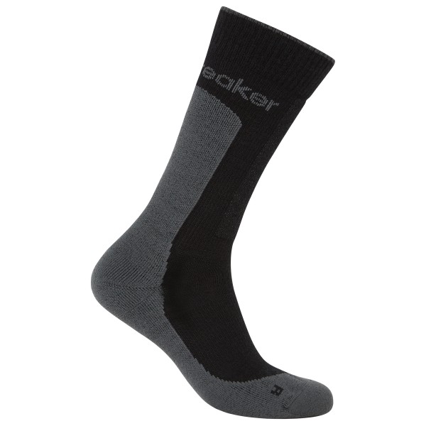 Icebreaker - Merino Hike+ Medium Crew - Wandersocken Gr S schwarz/grau von Icebreaker