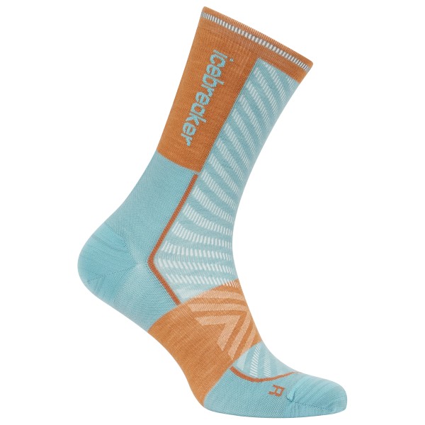 Icebreaker - Merino Run+ Ultralight Crew - Laufsocken Gr S bunt von Icebreaker