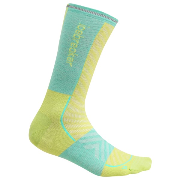 Icebreaker - Merino Run+ Ultralight Crew - Laufsocken Gr XL bunt von Icebreaker