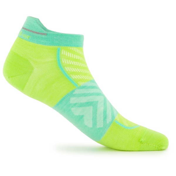 Icebreaker - Merino Run+ Ultralight Micro - Laufsocken Gr L;M;S;XL grün;schwarz;türkis von Icebreaker