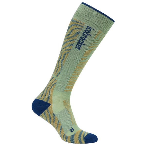 Icebreaker - Merino Ski+ Medium OTC Mountain Contour - Skisocken Gr L grün/oliv von Icebreaker