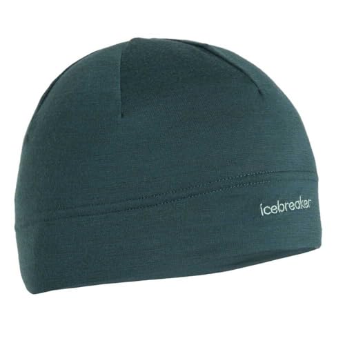 Icebreaker Merino Unisex-Erwachsene Cool-lite Flexi Beanie-Mütze, Fathom Green, Einheitsgröße von Icebreaker