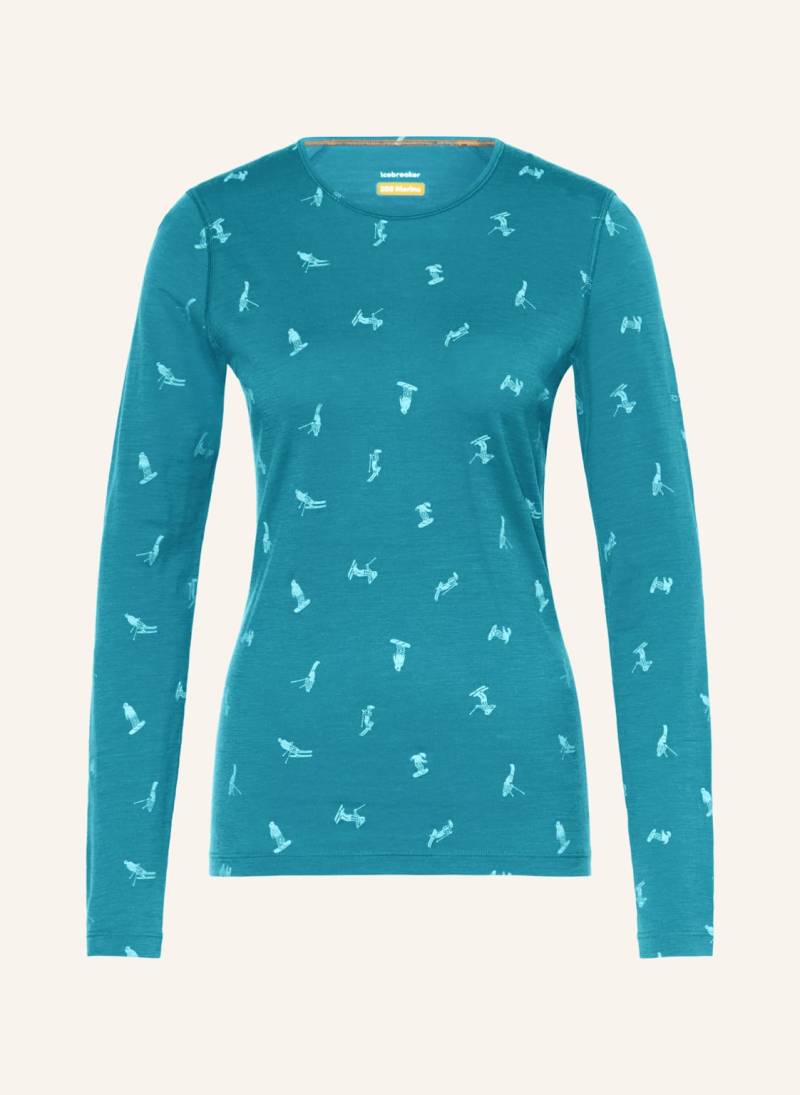 Icebreaker Midlayer 200 Oasis Aus Merinowolle gruen von Icebreaker