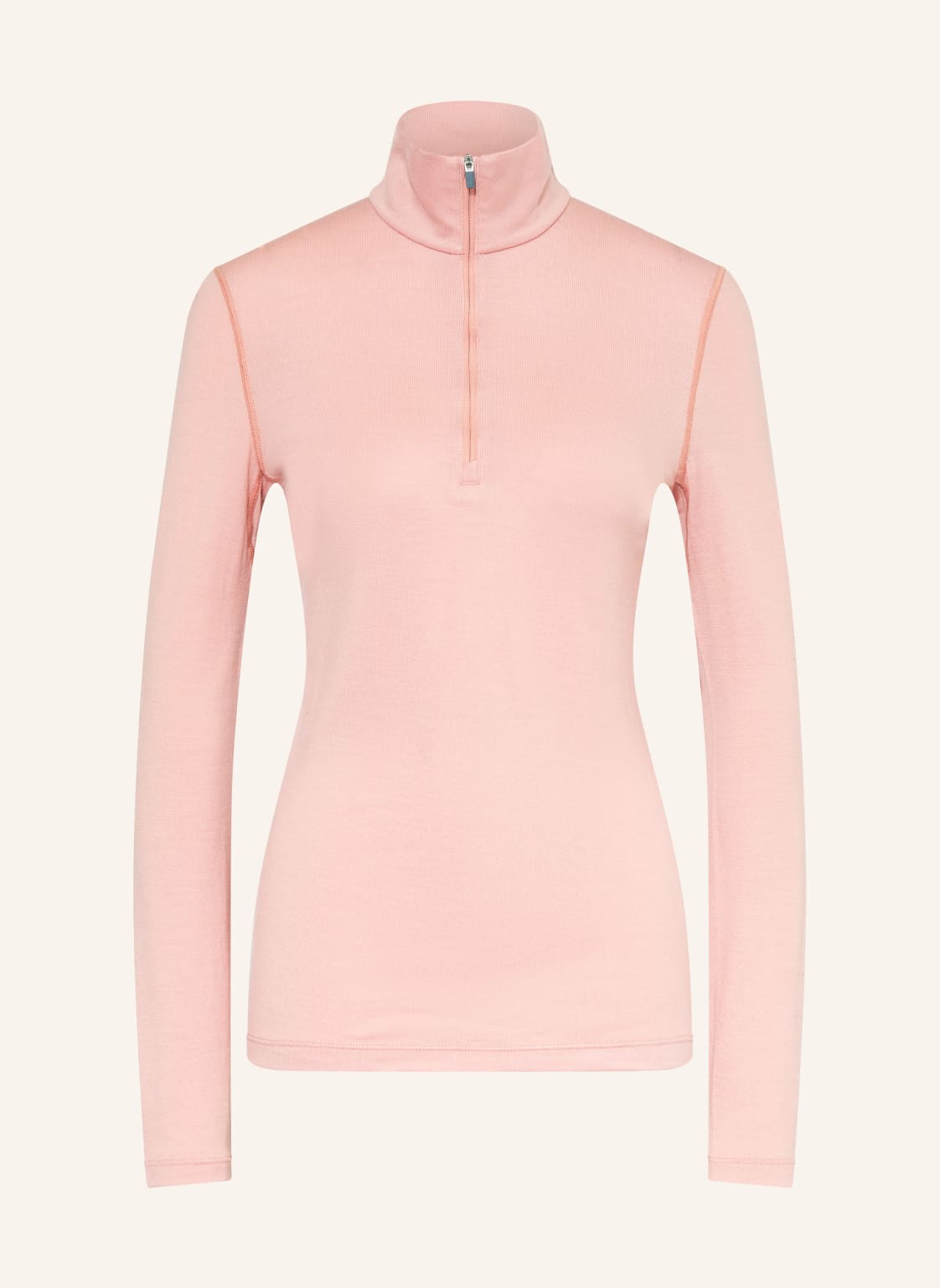 Icebreaker Midlayer 260 Tech Aus Merinowolle rosa von Icebreaker