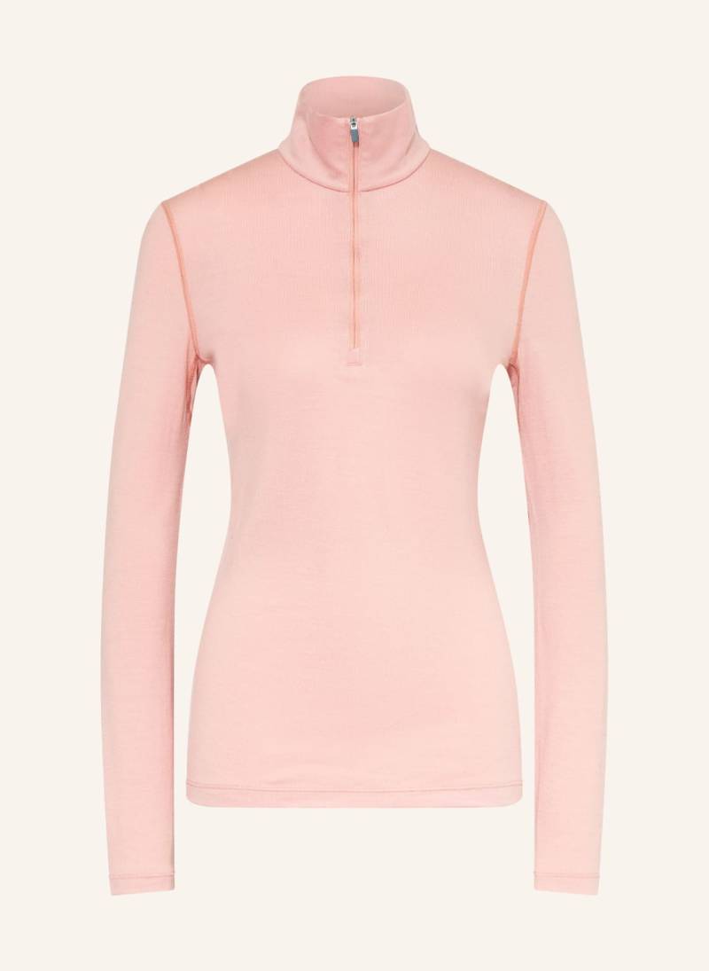 Icebreaker Midlayer 260 Tech Aus Merinowolle rosa von Icebreaker