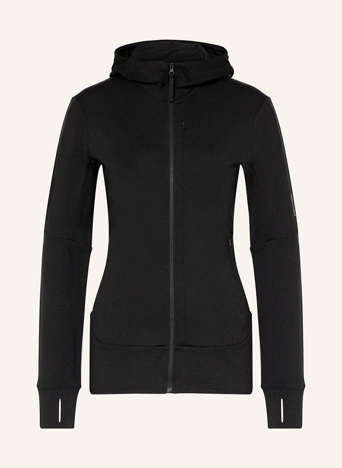 Icebreaker Midlayer-Jacke Merino 260 Quantum Iv Aus Merinowolle schwarz Icebreaker Midlayer-Jacke Merino 260 Quantum Iv Aus Merinowolle schwarz von Icebreaker