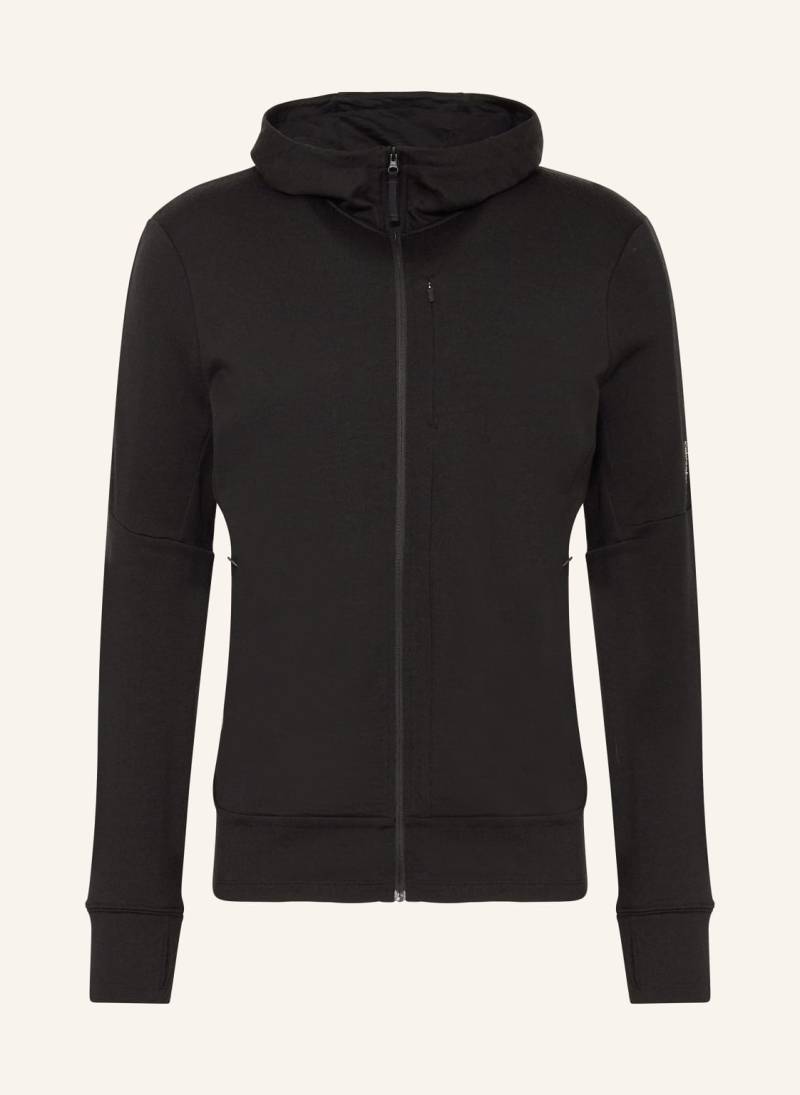 Icebreaker Midlayer-Jacke Merino 260 Quantum Iv schwarz von Icebreaker