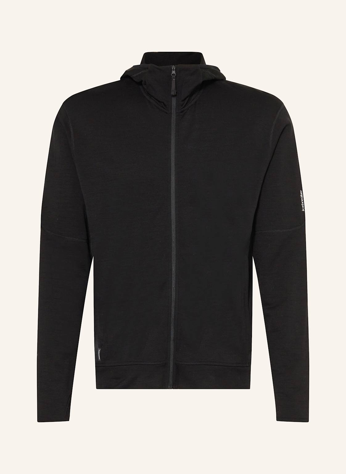 Icebreaker Midlayer-Jacke Merino 360 Realfleece™ Elemental schwarz von Icebreaker