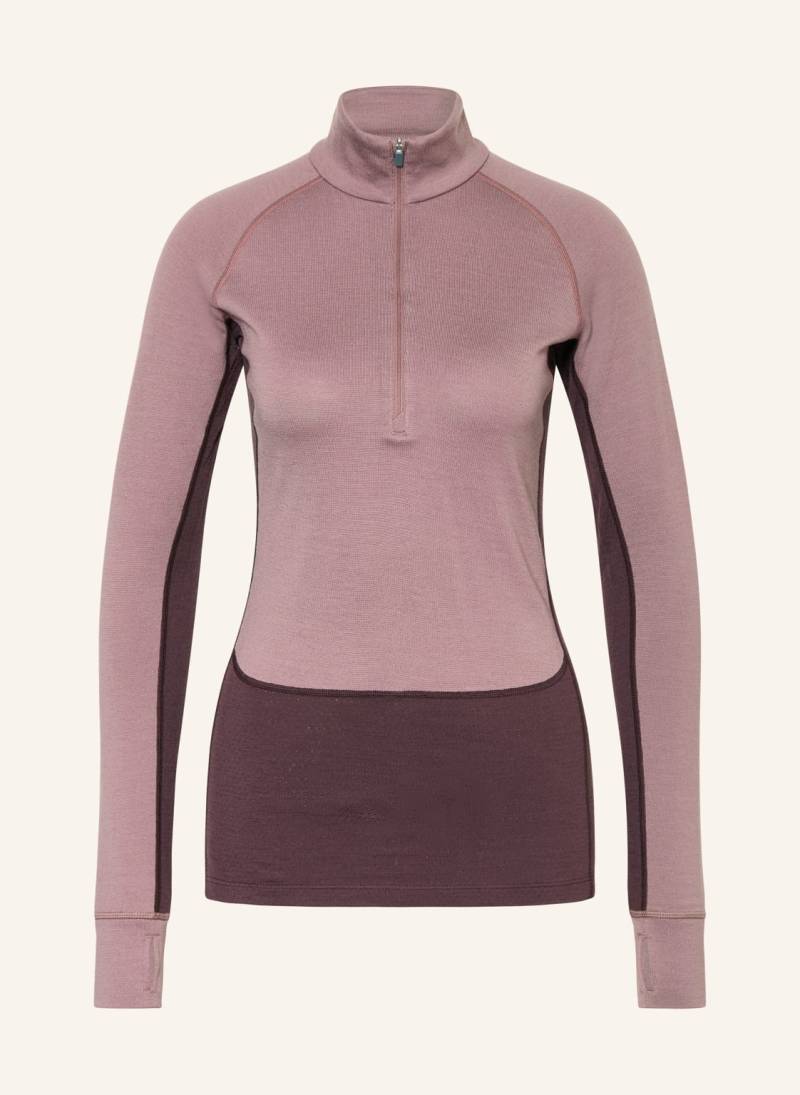 Icebreaker Midlayer Merino 260 Zoneknit Aus Merinowolle lila von Icebreaker
