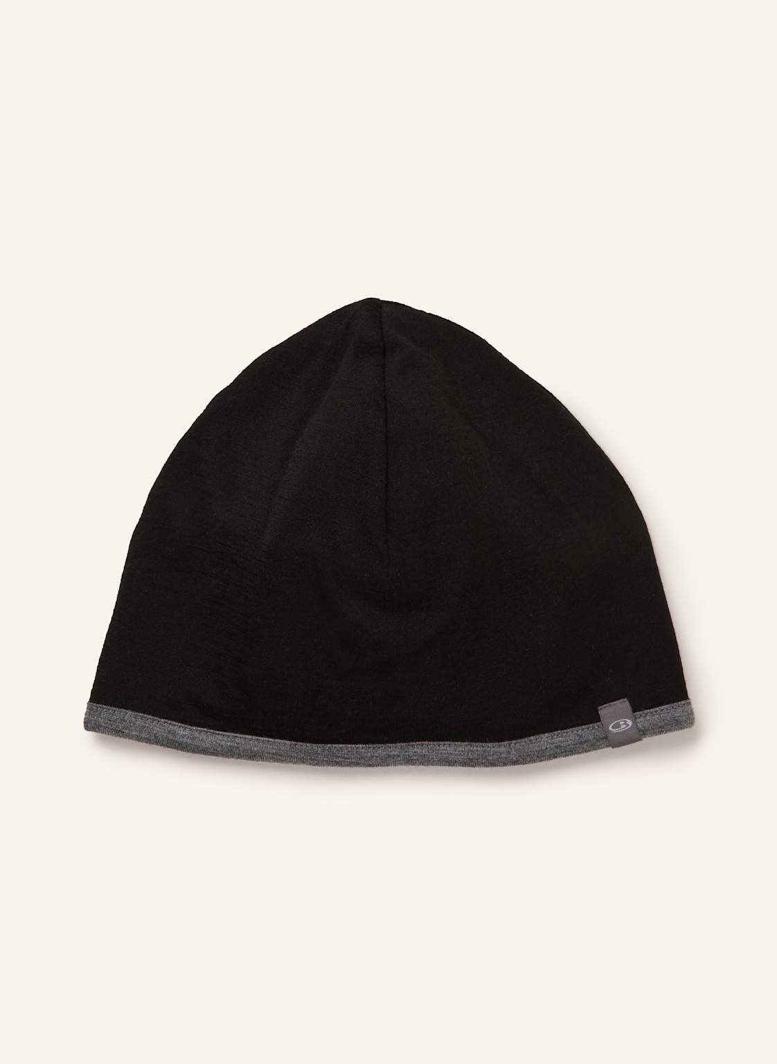 Icebreaker Multifunktionsmütze Pocket Aus Merinowolle schwarz von Icebreaker