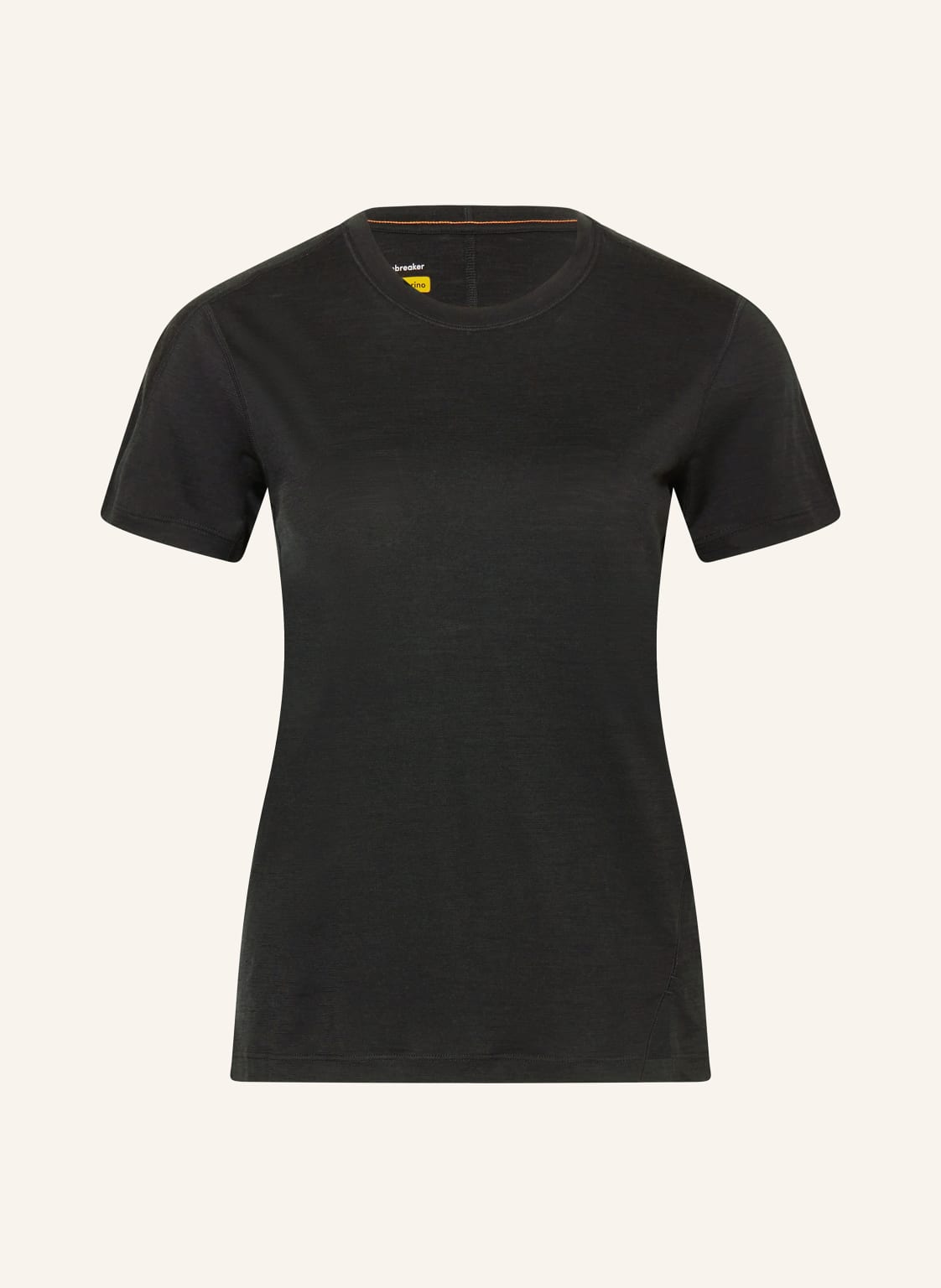 Icebreaker T-Shirt 150 Merinofine™ Ace Aus Merinowolle schwarz von Icebreaker