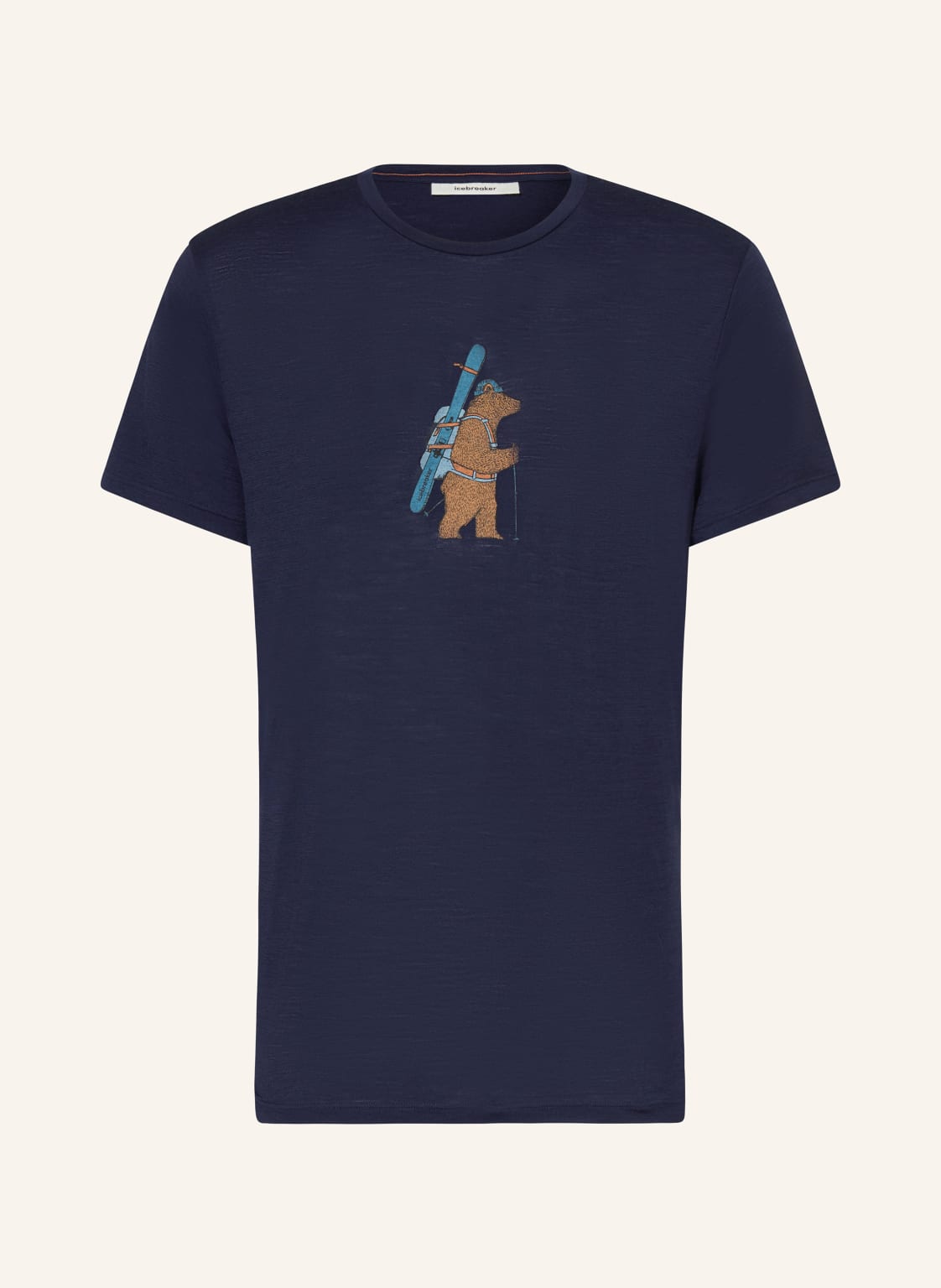 Icebreaker T-Shirt Aus Merinowolle blau von Icebreaker