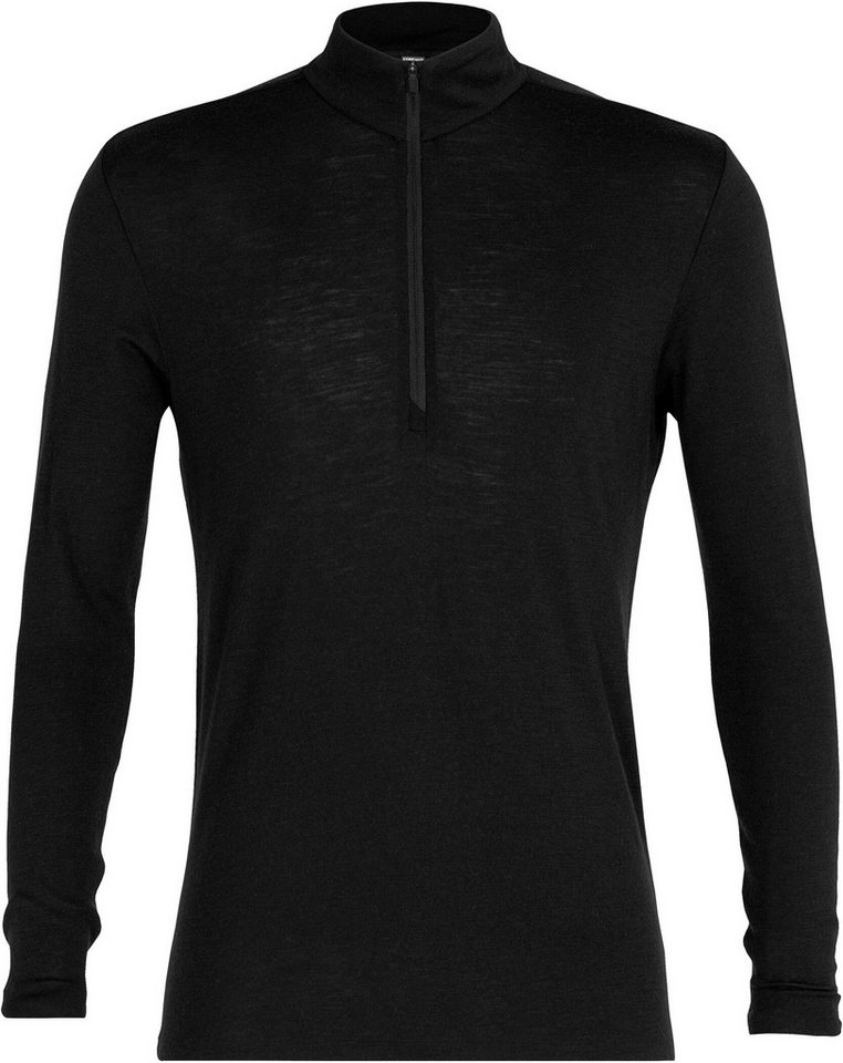 Icebreaker T-Shirt Men 175 Everyday LS Half Zip BLACK von Icebreaker