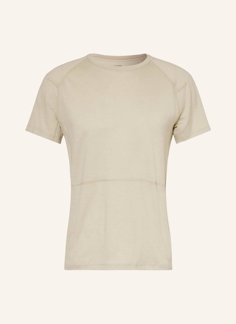 Icebreaker T-Shirt Mer 200 Elevation beige von Icebreaker