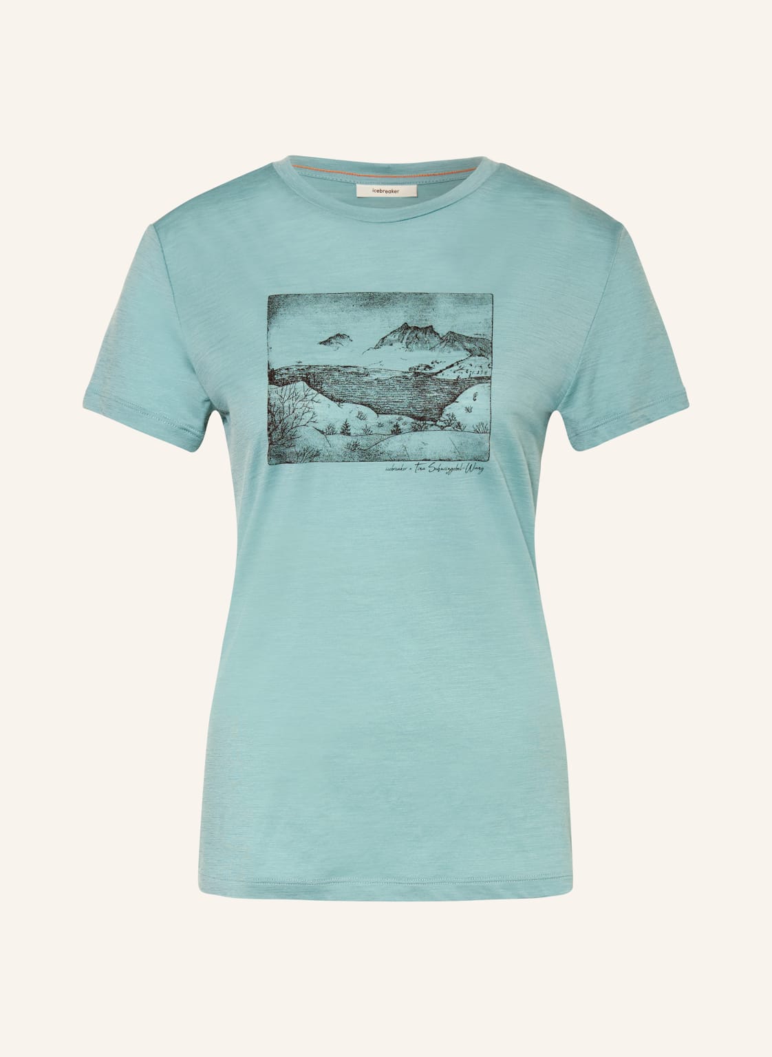 Icebreaker T-Shirt Merino 150 Tech Lite™ gruen von Icebreaker