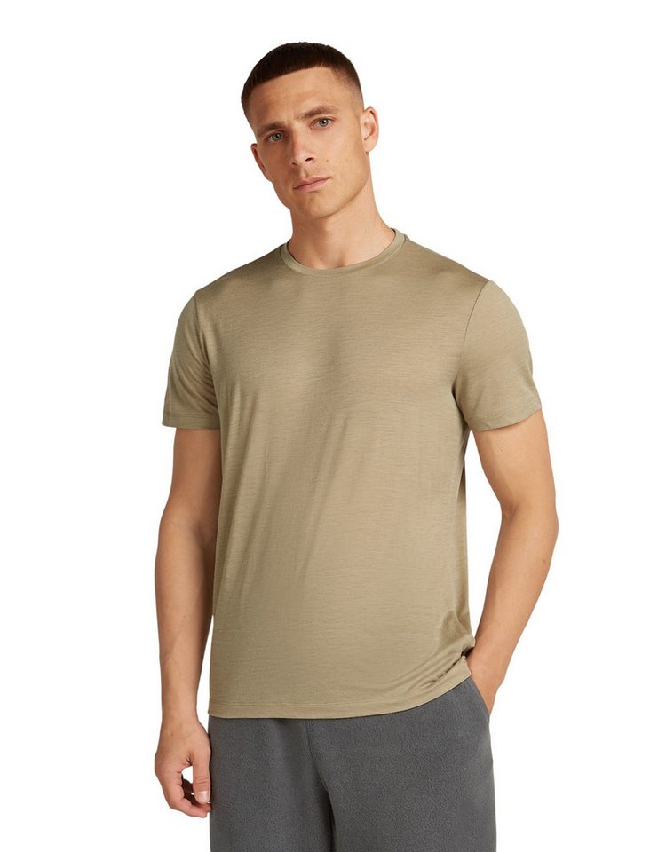 Icebreaker T-Shirt Wander-/Freizeit Merino 150 Tech Lite III (100% Merinowolle) braun von Icebreaker
