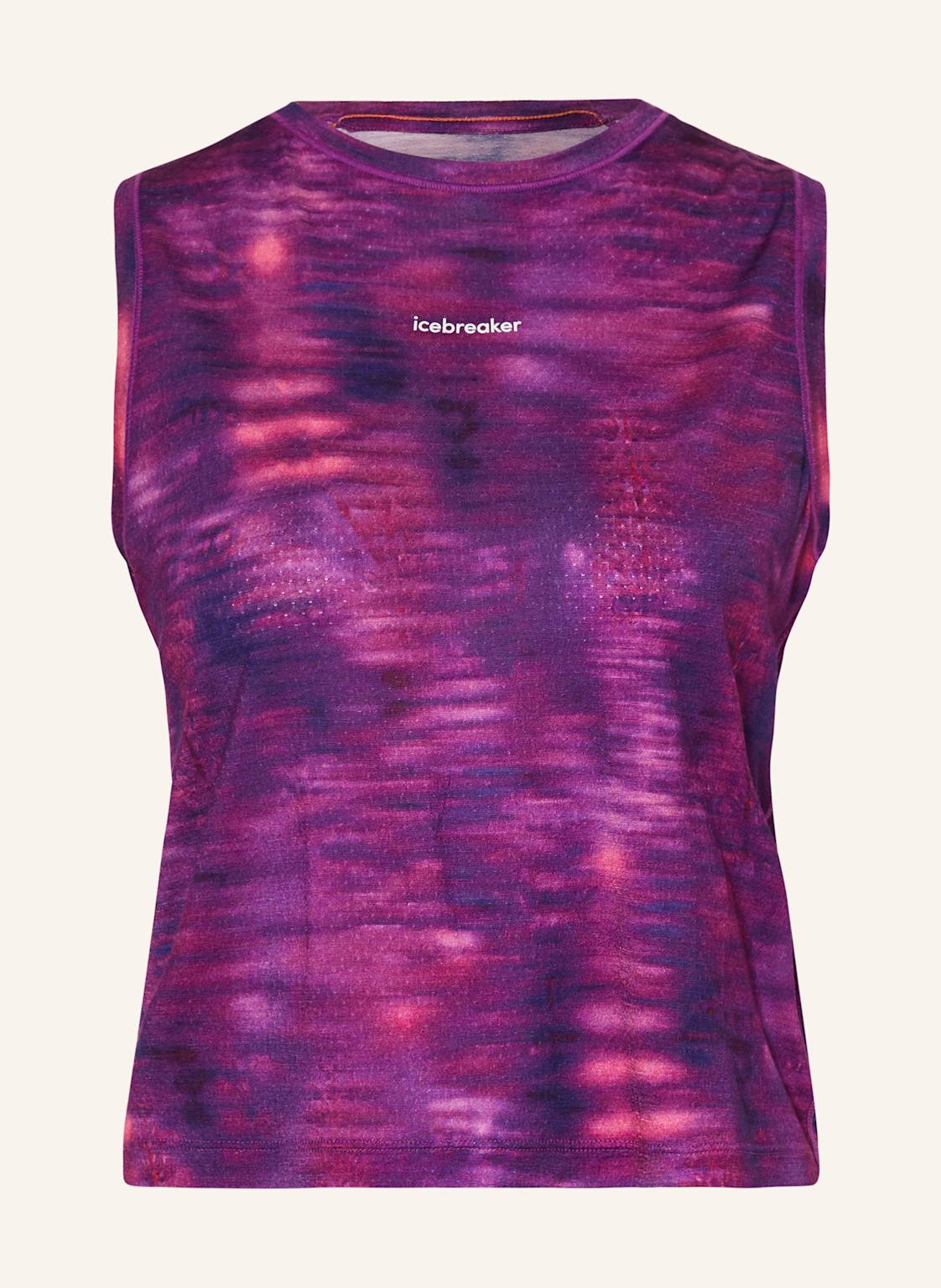 Icebreaker Tanktop Merinomix 125 Cool-Lite™ Speed lila von Icebreaker