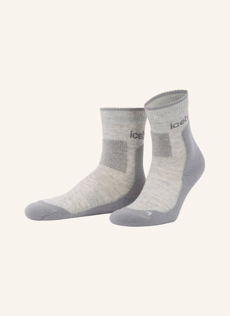 Icebreaker Trekking-Socken Hike Mit Merinowolle grau von Icebreaker