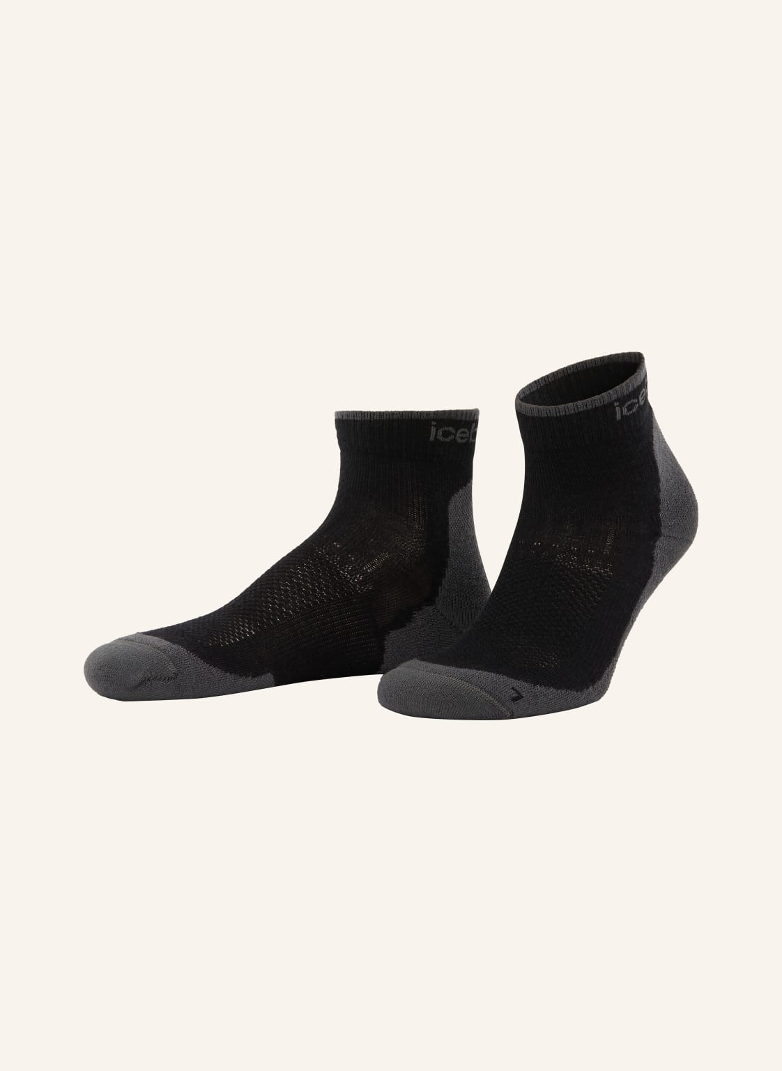 Icebreaker Trekking-Socken Hike Mit Merinowolle schwarz von Icebreaker