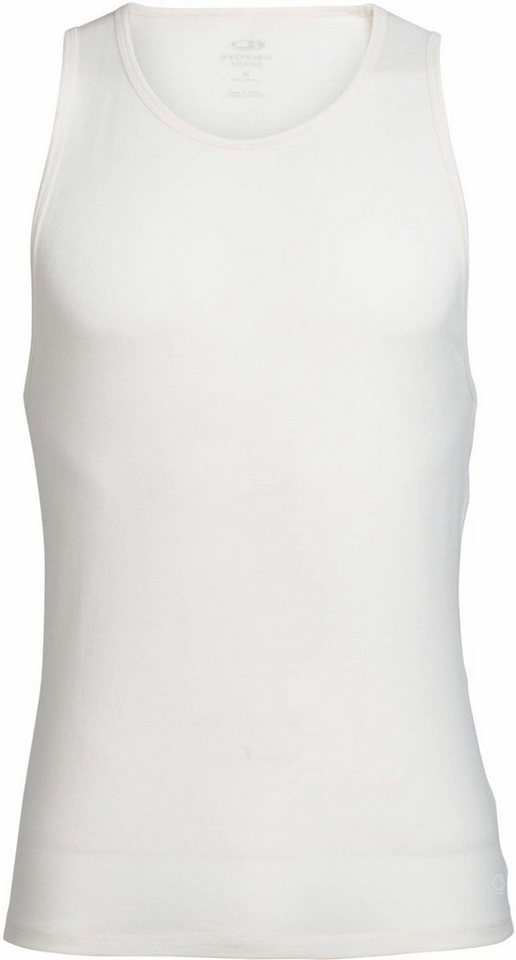 Icebreaker Unterhemd Mens Anatomica Tank IVORY/WHITE von Icebreaker