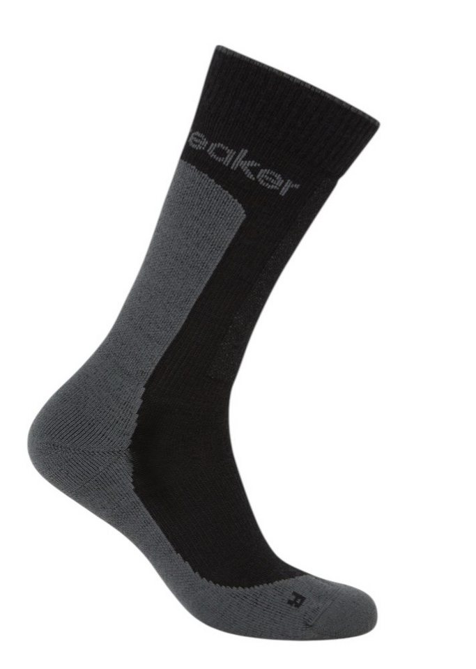 Icebreaker Wandersocken Crew Hike+ Medium (Merinowolle, strapazierfähig, leicht) von Icebreaker