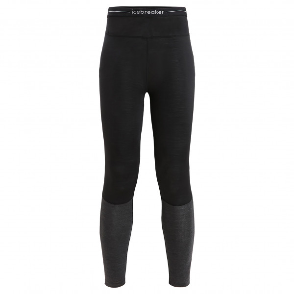 Icebreaker - Women's 125 Zoneknit Leggings - Merinounterwäsche Gr L schwarz von Icebreaker