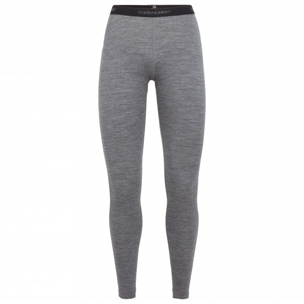 Icebreaker - Women's 200 Oasis Leggings - Merinounterwäsche Gr S grau von Icebreaker