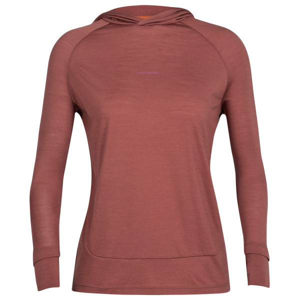 Icebreaker - Women's Cool-Lite L/S Hoodie - Merinoshirt Gr L;M;S;XL;XS grün;schwarz von Icebreaker