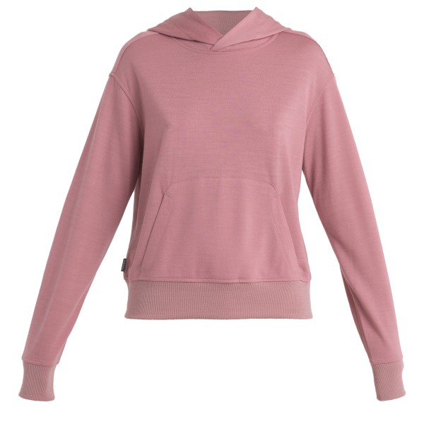 Icebreaker - Women's Crush II L/S Hoodie - Hoodie Gr L;M;S;XL;XS grün;rosa von Icebreaker