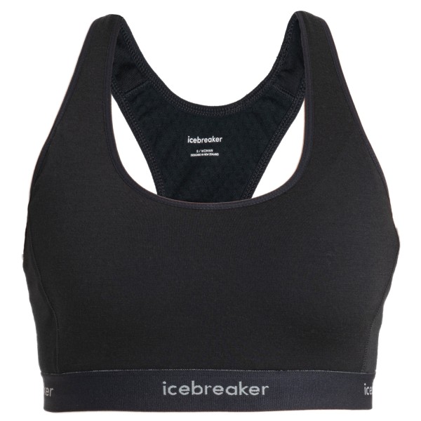 Icebreaker - Women's Merino 125 Zoneknit Racerback Bra - Sport-BH Gr M;S;XL schwarz von Icebreaker