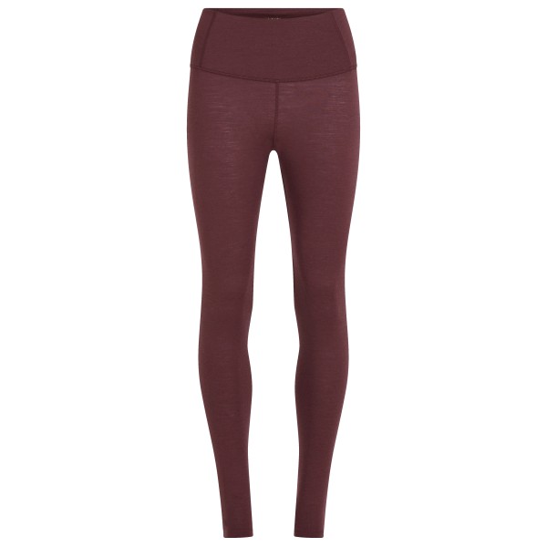 Icebreaker - Women's Merino 200 Oasis High Rise Leggings - Merinounterwäsche Gr S rot von Icebreaker
