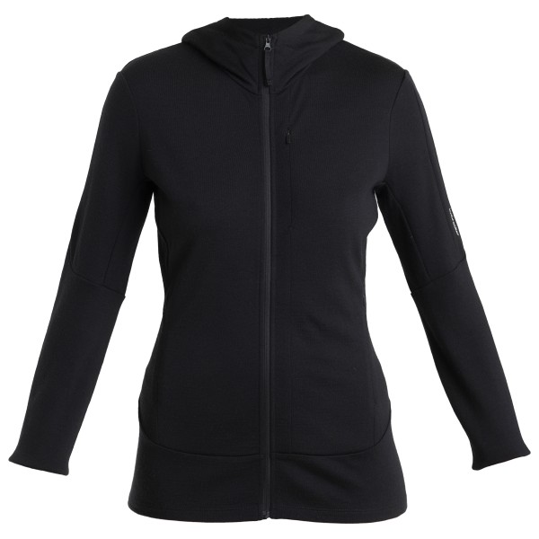 Icebreaker - Women's Merino 260 Quantum IV L/S Zip Hoodie - Merinohoodie Gr XS schwarz von Icebreaker