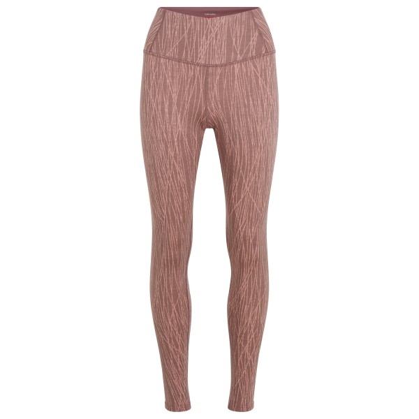 Icebreaker - Women's Merino 260 Tech Vertex Hi-Rise Leggings - Merinounterwäsche Gr S braun von Icebreaker