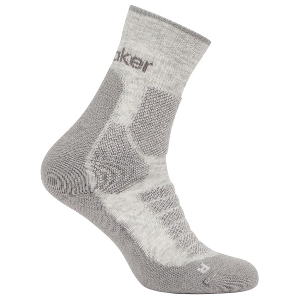 Icebreaker - Women's Merino Hike+ Heavy Crew - Wandersocken Gr L grau von Icebreaker