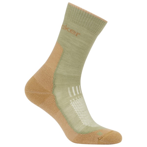 Icebreaker - Women's Merino Hike+ Light Crew - Wandersocken Gr L beige/oliv Icebreaker - Women's Merino Hike+ Light Crew - Wandersocken Gr L beige/oliv von Icebreaker