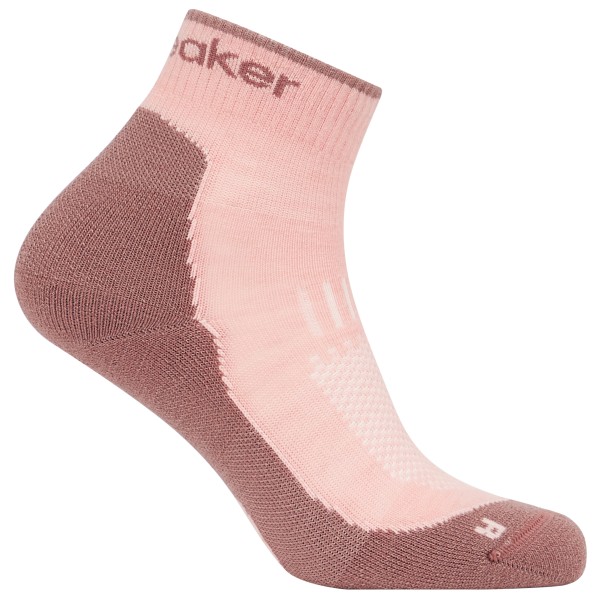 Icebreaker - Women's Merino Hike+ Light Mini - Wandersocken Gr S rosa/braun Icebreaker - Women's Merino Hike+ Light Mini - Wandersocken Gr S rosa/braun von Icebreaker