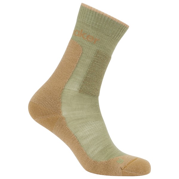 Icebreaker - Women's Merino Hike+ Medium Crew - Wandersocken Gr S oliv/beige Icebreaker - Women's Merino Hike+ Medium Crew - Wandersocken Gr S oliv/beige von Icebreaker