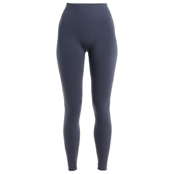 Icebreaker - Women's Merino Seamless Active 25 Tights - Leggings Gr M blau von Icebreaker