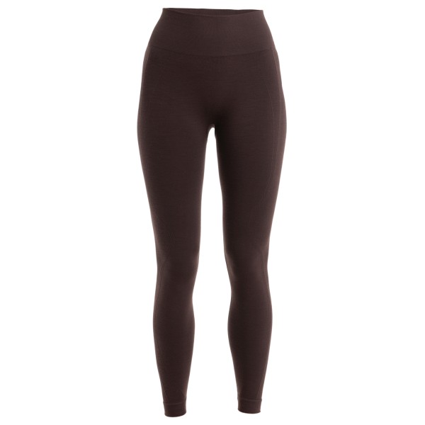 Icebreaker - Women's Merino Seamless Active 25 Tights - Leggings Gr XL braun von Icebreaker