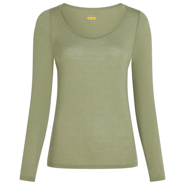 Icebreaker - Women's Siren L/S Sweetheart - Merinounterwäsche Gr XS oliv von Icebreaker
