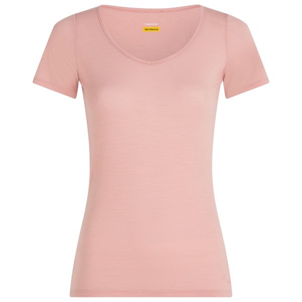 Icebreaker - Women's Siren S/S Sweetheart - Merinounterwäsche Gr XS rosa von Icebreaker