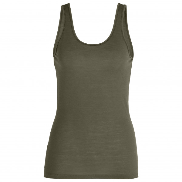 Icebreaker - Women's Siren Tank - Merinounterwäsche Gr M oliv von Icebreaker