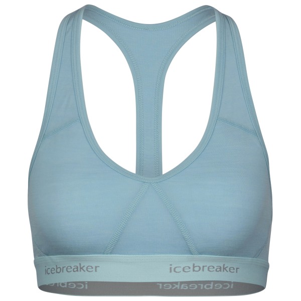 Icebreaker - Women's Sprite Racerback Bra - Merinounterwäsche Gr L;M;S;XL;XS grau/blau;lila;rot;schwarz von Icebreaker