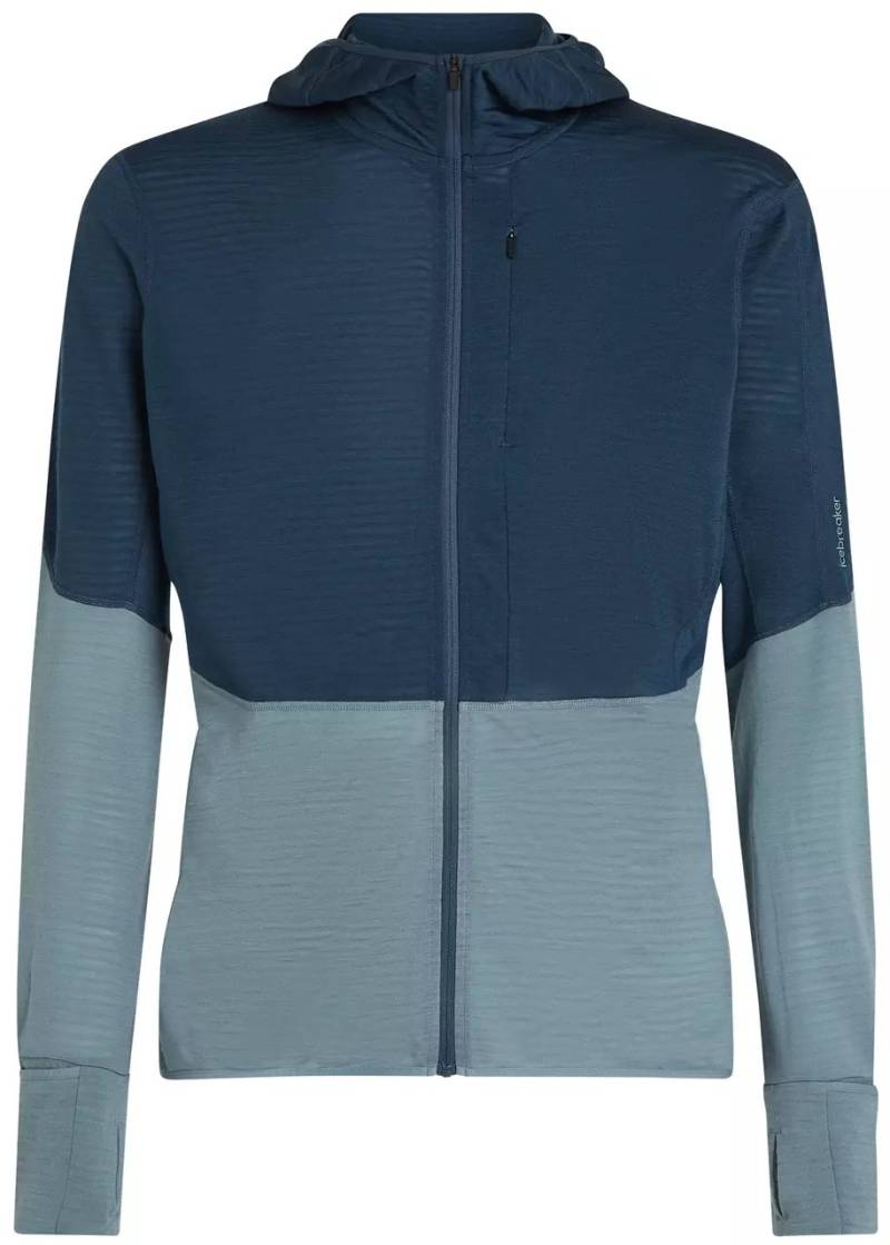 Merino 200 RealFleece Descender LS Zip Hoodie Men von Icebreaker